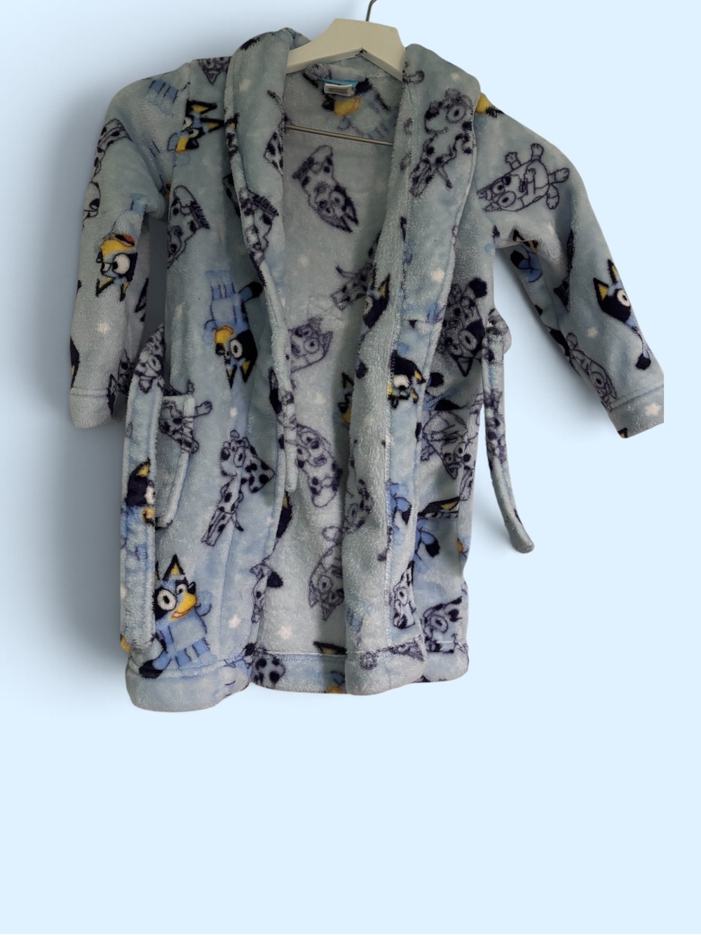 Plush Bluey Kids Robe